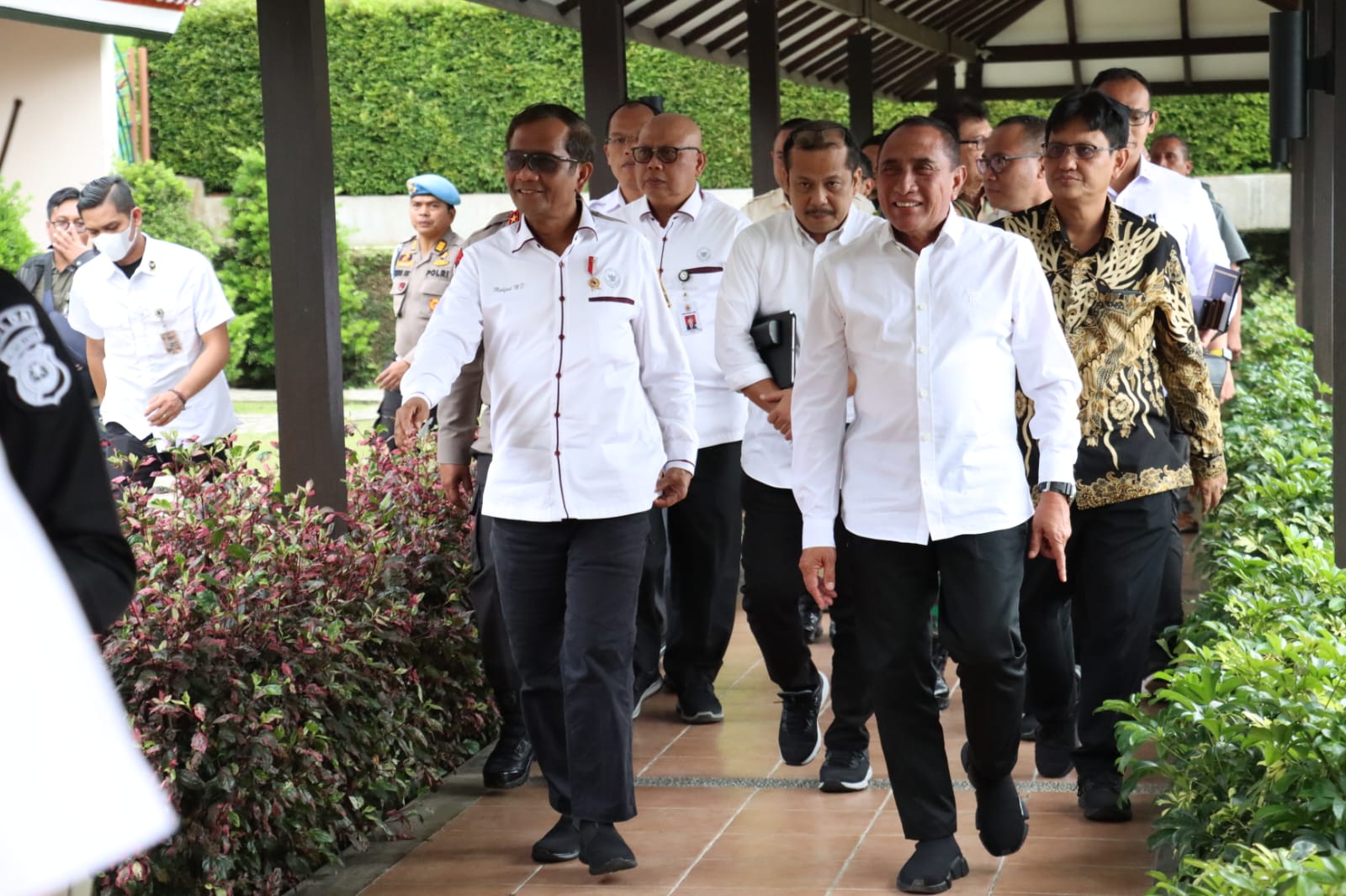 Kapolres Simalungun Ikuti FGD di KSPN Danau Toba, Menkopolhukam: “Danau Toba Harus Betul-betul Menjadi Daerah Pariwisata Super Perioritas”