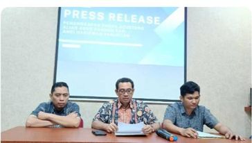 BNNK Tebing Tinggi Gelar Konferensi Pers Terkait Penangkapan Narkotika