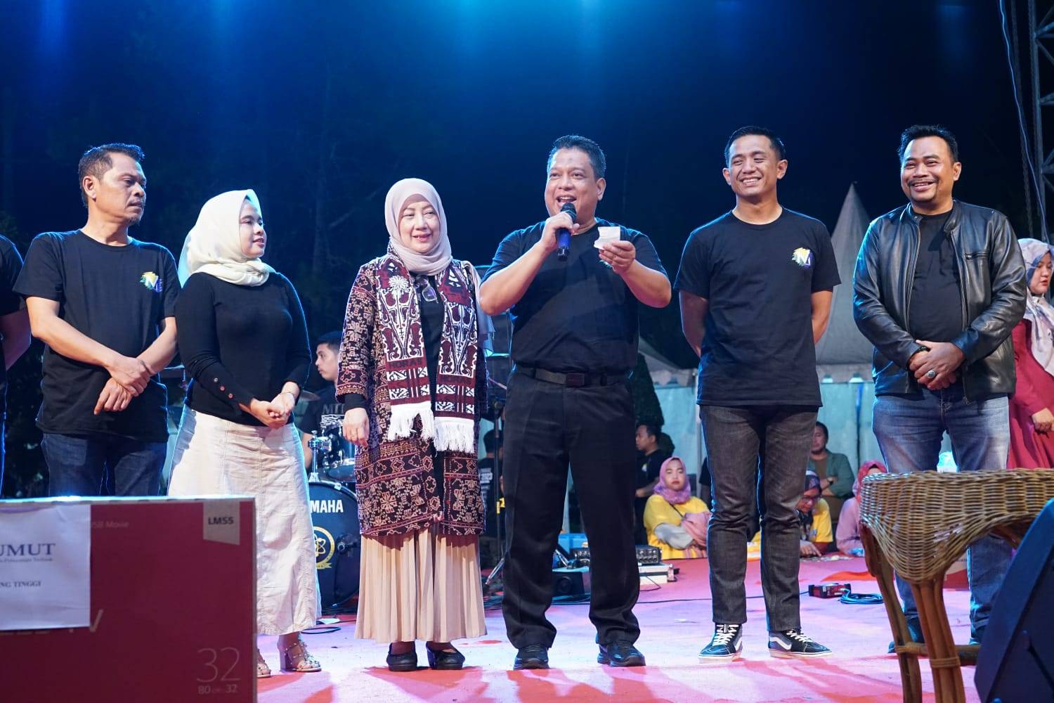 Gemerlap Meriah Malam Puncak Kegiatan Milenial Fest Kota Tebing Tinggi