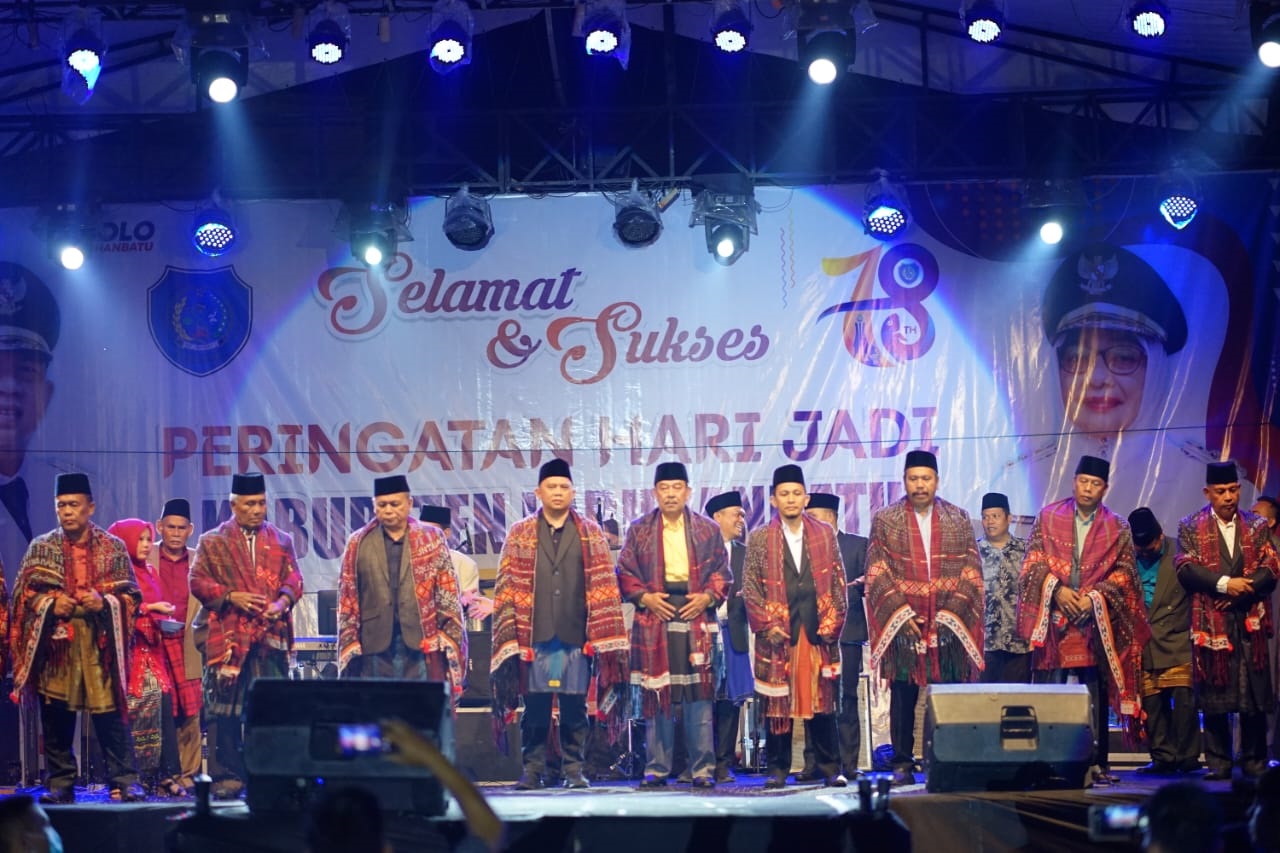 Musik dan Tarian Empat Etnis Tutup Pagelaran Budaya HUT Pemkab ke-78