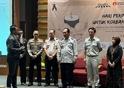 Jasa Raharja Bandung Turut Dalam Kegiatan Road Safety Annual Report 2023 Dinas Perhubungan Kota Bandung