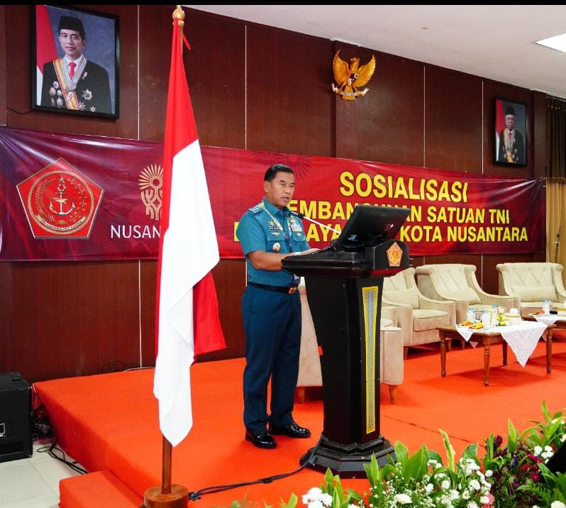 Sosialisasi IKN, Asrenum Panglima TNI Paparkan Integrasi Trimatra Terpadu