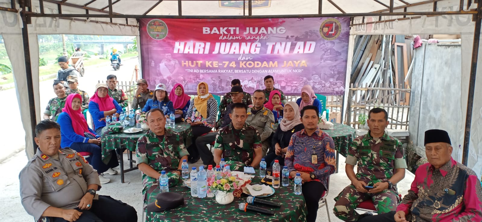 Kodim 0505/Jakarta Timur Gelar Karya Bakti, Peringati Hari Juang TNI AD