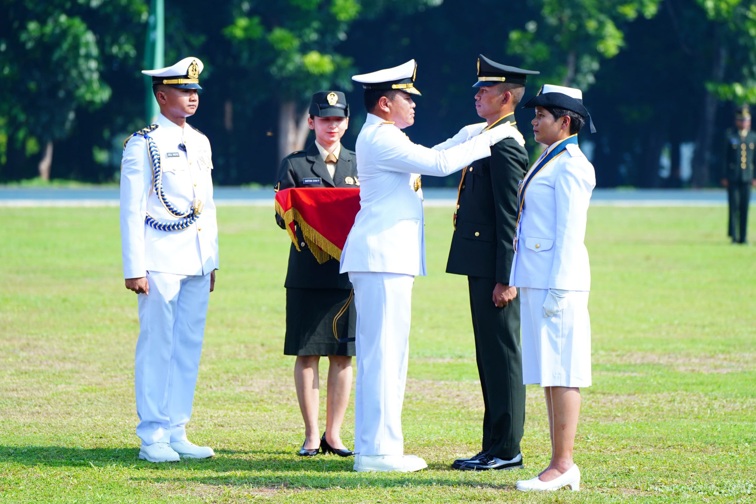 Panglima TNI Lantik 134 Perwira Remaja Prajurit Karier TNI Susgakes TA 2023