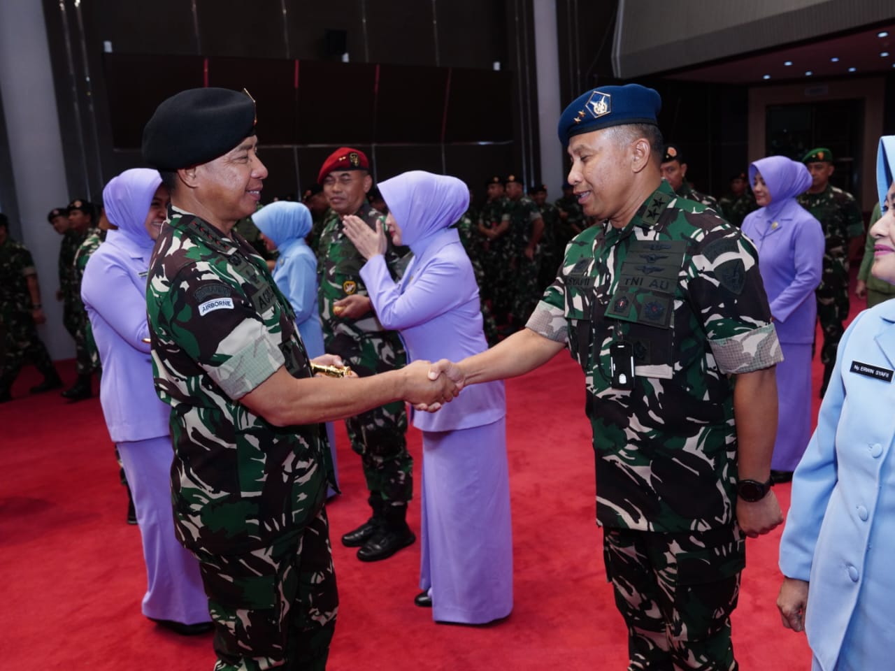 Panglima TNI Pimpin Laporan Korps Kenaikan Pangkat 17 Perwira Tinggi TNI