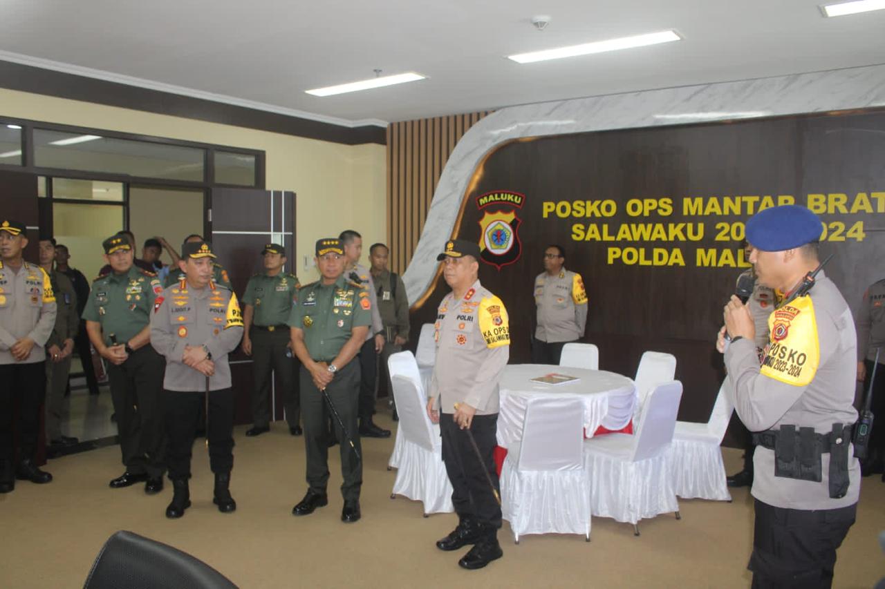 Kunjungan Kerja ke Maluku, Kapolri dan Panglima TNI Resmikan Mapolda dan Plaza Presisi Polda Maluku