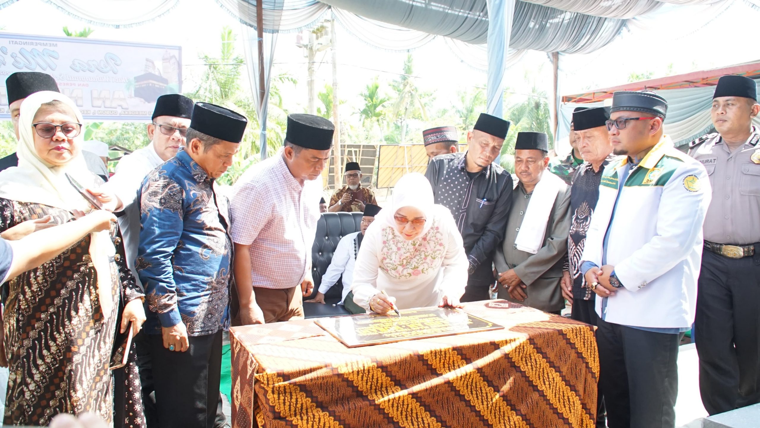 Plt. Bupati Labuhanbatu Resmikan Masjid di Panai Tengah