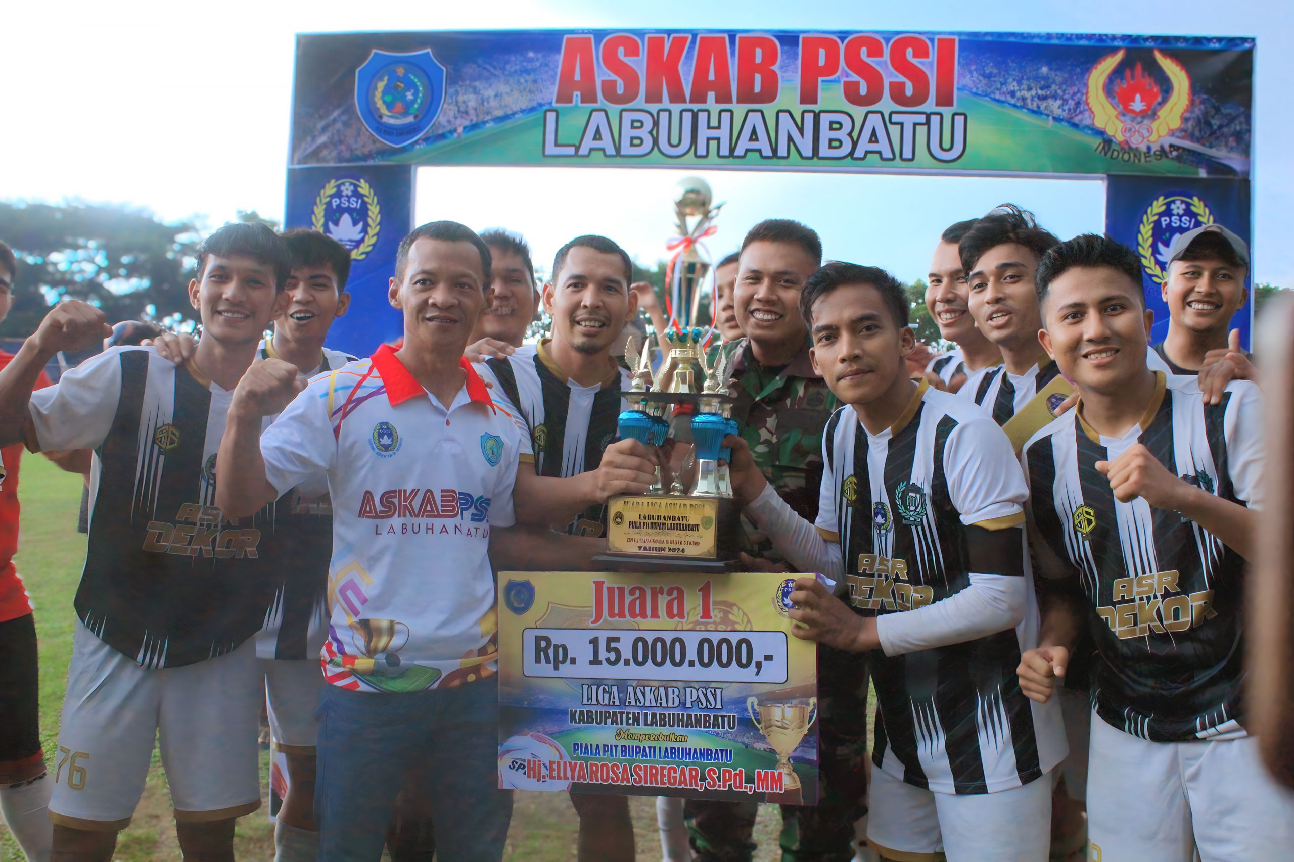 Liga Askab PSSI Resmi Ditutup Plt. Bupati Labuhanbatu