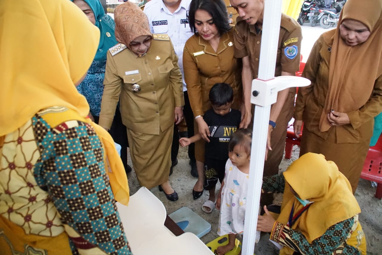 Plt. Bupati Labuhanbatu Ikuti Peresmian Kick Off Intervensi Serentak Pencegahan Stunting Se- Sumut 