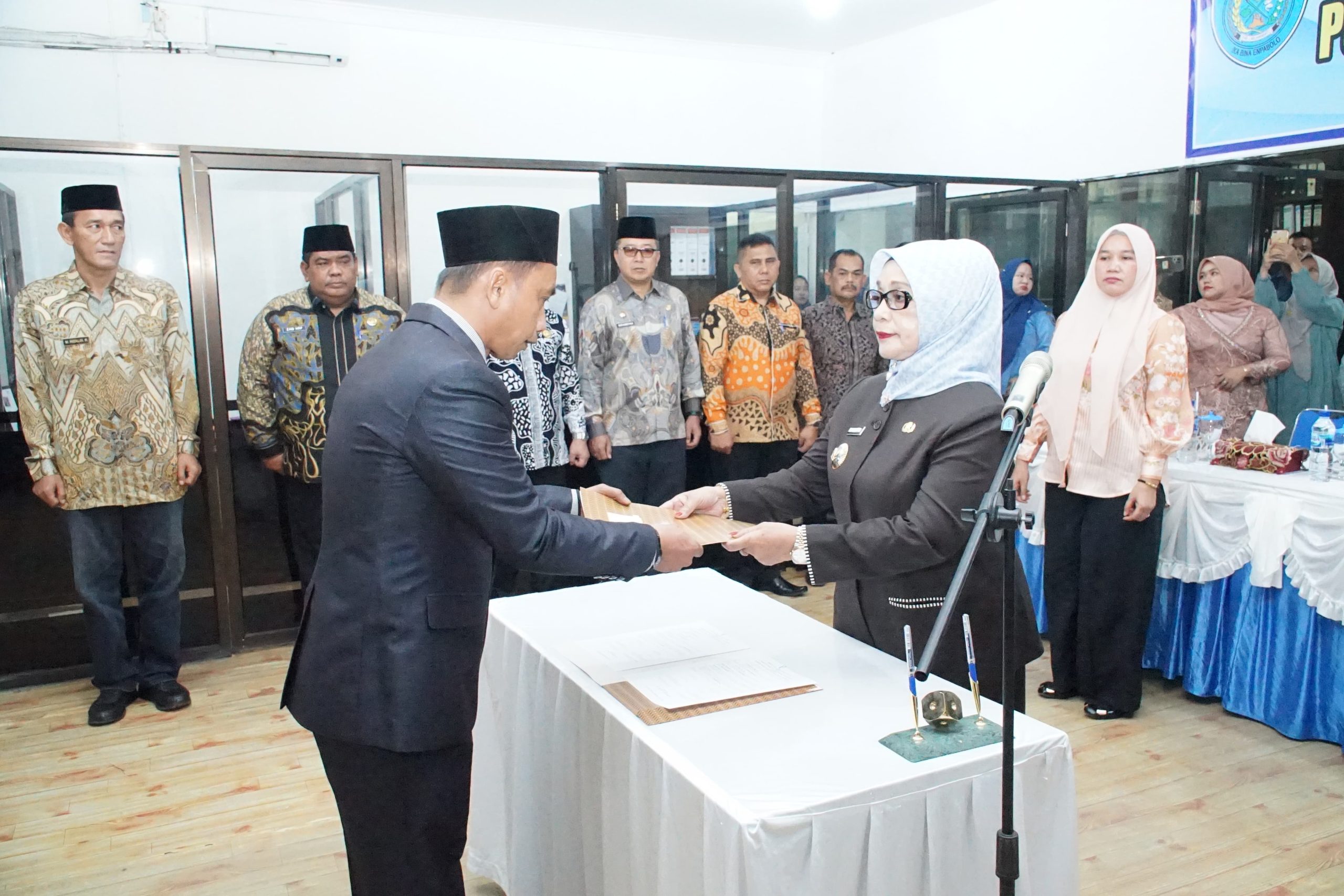 Direktur Pudam Tirta Bina Labuhanbatu di Lantik Plt. Bupati 