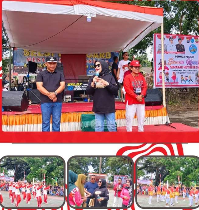 Plt. Bupati Labuhanbatu Hadiri Lomba Senam Kreasi Antar Kecamatan Pesisir