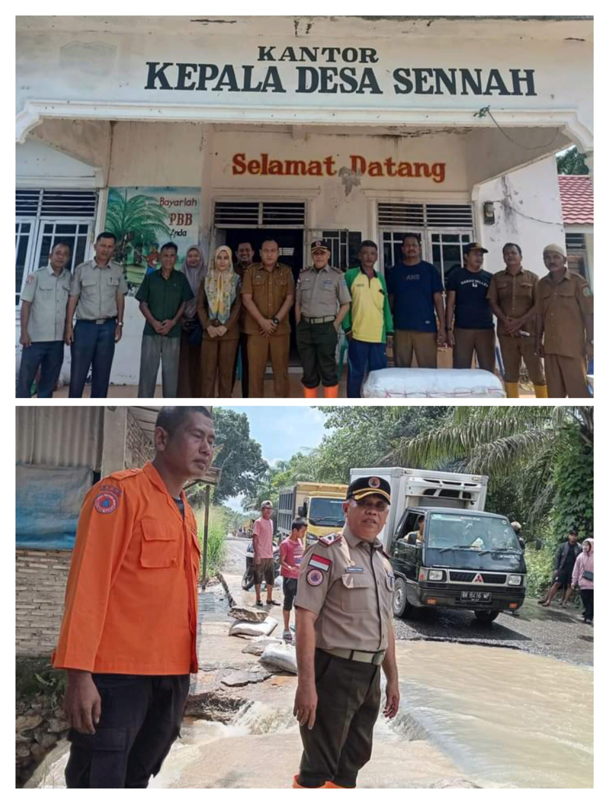 Gerak Cepat BPBD Labuhanbatu Beri Bantuan pada Warga Dampak Banjir